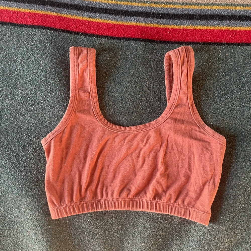 Shop Arq Full Coverage Bra in Terra Cotta
